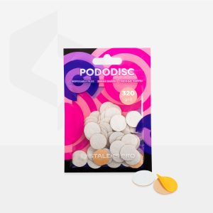 Alternative view of STALEKS EXPERT 15 PODODISC S pedikür diski için yapışkan zımpara, 320 grit 15 mm (50 adet)