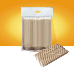 STALEKS EXPERT Ahşap portakal çubuğu, 150 mm (100 adet)