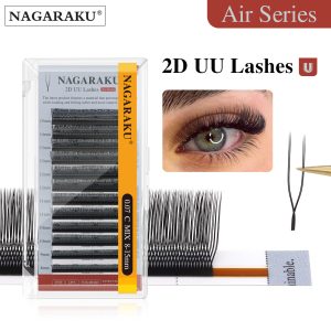 Alternative view of Nagaraku U Şekilli 2D/3D UU İpek Kirpik