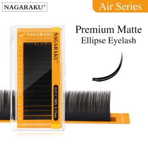 Nagaraku Air Serisi Çift Uç Elips İpek Kirpik