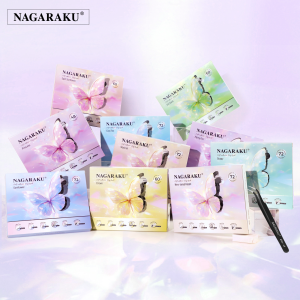 Alternative view of Nagaraku Kendinden Yapışkanlı DIY Cluster Kirpik Butterfly Serisi Çok Hafif