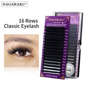 Nagaraku First Generation Materyal Old Package Klasik Mix İpek Kirpik(Mor Wallpaper)