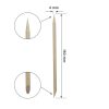 STALEKS EXPERT Ahşap portakal çubuğu, 150 mm (100 adet) - Görsel 2