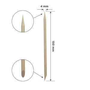 Alternative view of STALEKS EXPERT Ahşap portakal çubuğu, 150 mm (100 adet)