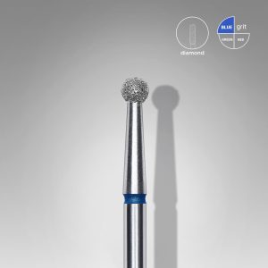STALEKS EXPERT Elmas freze, top şekilli, mavi, çap 2,7 mm