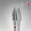 STALEKS EXPERT Sert alaşım kozalak freze, kırmızı, çap 6 mm, çalışma kısmı 14 mm