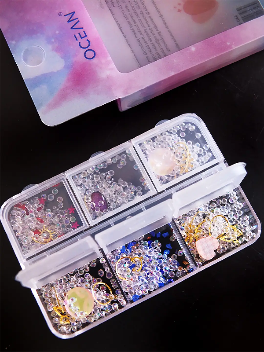 Tırnak Süsleme Ve Makyaj Taşı, Kolay Uygulanabilir, Nail Art Tırnak Süsleme Ve Makyaj Taş Set 161