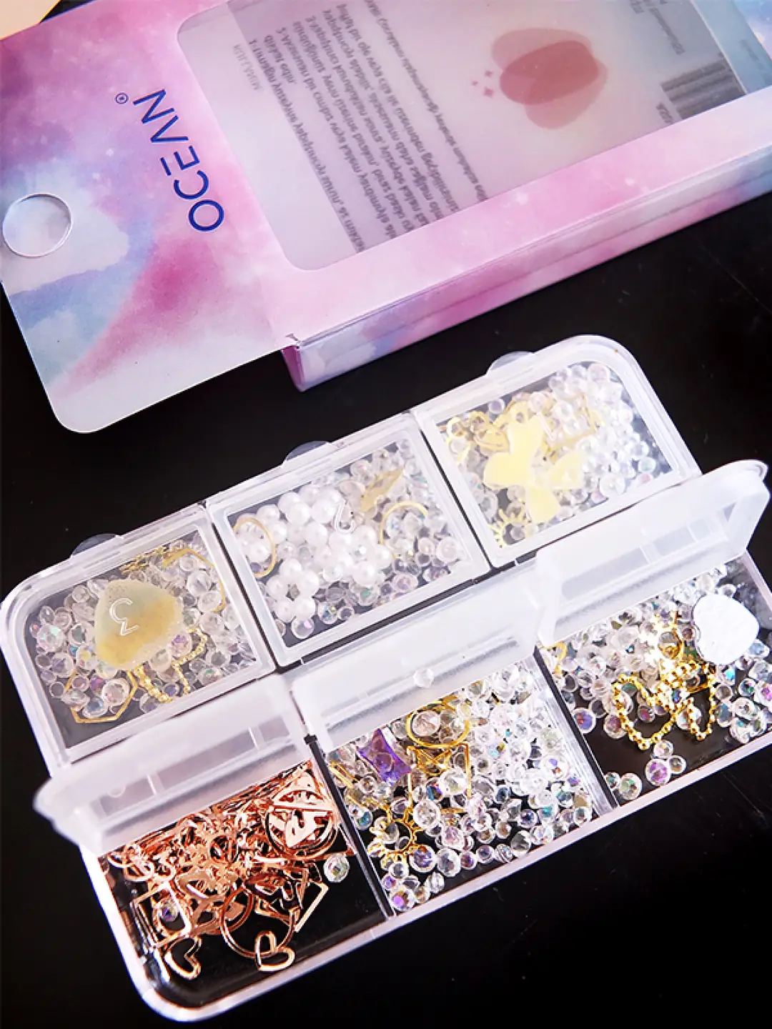 Tırnak Süsleme Ve Makyaj Taşı, Kolay Uygulanabilir, Nail Art Tırnak Süsleme Ve Makyaj Taş Set 162