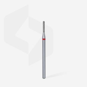 Alternative view of STALEKS EXPERT Elmas frez, yuvarlak silindir, kırmızı, çap 1,4 mm, çalışma kısmı 8 mm