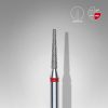STALEKS EXPERT Elmas frez, kesik koni, kırmızı, çap 1,6 mm, çalışma kısmı 10 mm