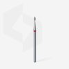 STALEKS EXPERT Elmas frez, yuvarlak tomurcuk, kırmızı, çap 1,6 mm, çalışma kısmı 3,4 mm - Görsel 2