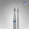STALEKS EXPERT Elmas freze “damla” mavi, çap 1,6 mm, çalışma kısmı 4 mm