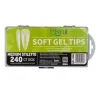Soft Jel Tırnak 240’lı – Esnek Yapı, Doğal Görünüm! - BALERİN (7,0mm - 13,3mm Arası)