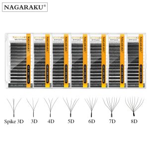 Nagaraku 3D 4D 5D 6D 7D 8D W Spike W İpek Kirpik