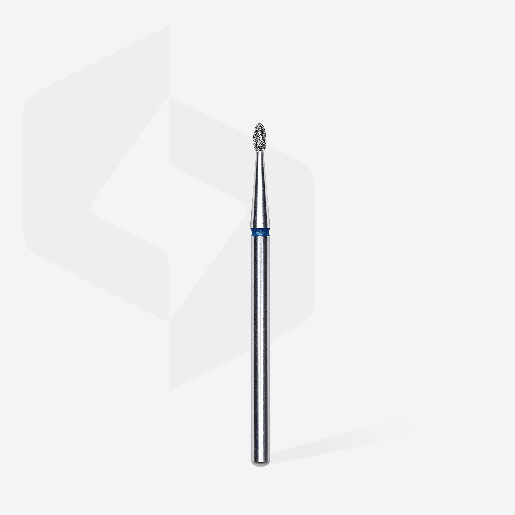 STALEKS EXPERT Elmas freze, yuvarlak tomurcuk, mavi, çap 1,6 mm, çalışma kısmı 3,4 mm - Görsel 2