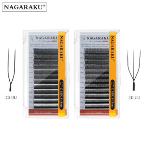 Nagaraku U Şekilli 2D/3D UU İpek Kirpik