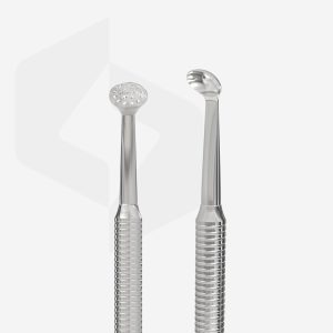 Alternative view of STALEKS EXPERT 20 TYPE 2 Uno kaşığı ve 19 delikli yuvarlak komedon kaşığı