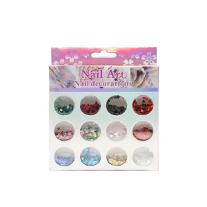 Tırnak Süsleme Pul Seti Nail Art Protez Tırnak Süsleme Pul Set - 3491