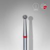STALEKS EXPERT Elmas frez, top şeklinde, kırmızı, çap 2,7 mm