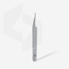 Staleks EXPERT 45 TYPE 8 Çentikli profesyonel kirpik uzatma cımbızı, mini L - Görsel 3