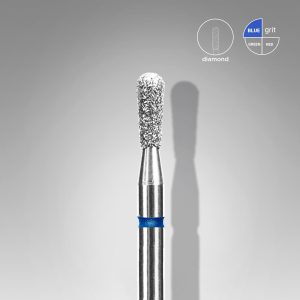 STALEKS EXPERT Elmas freze “kibrit” mavi, çap 2,3 mm, çalışma kısmı 5 mm