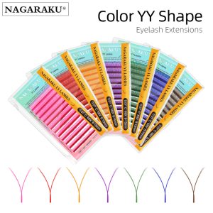Nagaraku Renkli YY İpek Kirpik