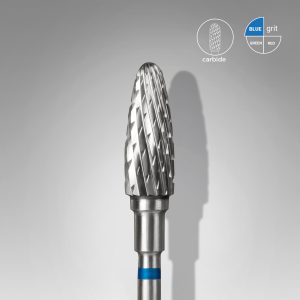 STALEKS EXPERT Sert alaşım mısır freze, mavi, çap 5 mm, çalışma kısmı 13 mm