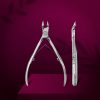STALEKS EXCLUSIVE 20 Profesyonel tirnak eti pensi, 8 mm