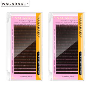 Nagaraku Kahve Koyu Kahve Tekli İpek Kirpik