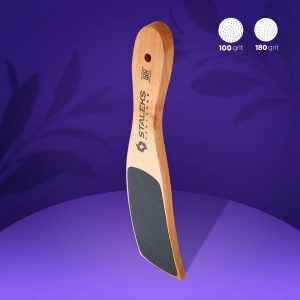 STALEKS BEAUTY & CARE 10 TYPE 2 Ahşap, iki taraflı ayaklar için törpü, 100/180 grit