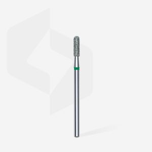 Alternative view of STALEKS EXPERT Elmas frez, yuvarlak silindir, yeşil, çap 2,3 mm, çalışma kısmı 8 mm