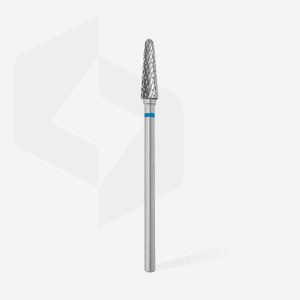 Alternative view of STALEKS EXPERT Sert alaşım kesik koni freze, mavi, çap 4 mm, çalışma kısmı 13 mm