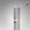 STALEKS EXPERT Elmas frez, yuvarlak silindir, kırmızı, çap 2,5 mm, çalışma kısmı 10 mm
