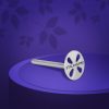 STALEKS EXPERT PODODISC S Uzatılmış pedikür diski, değiştirilebilir yedek zımparalar ile, 180 grit 15 mm (5 adet)