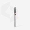 STALEKS EXPERT Sert alaşım mısır freze, kırmızı, çap 4 mm, çalışma kısmı 14 mm - Görsel 2