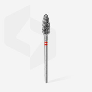 Alternative view of STALEKS EXPERT Solaklar için sert alaşım mısır freze, kırmızı, çap 6 mm, çalışma kısmı 14 mm
