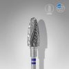 STALEKS EXPERT Solaklar için sert alaşım mısır freze, mavi, çap 6 mm, çalışma kısmı 14 mm
