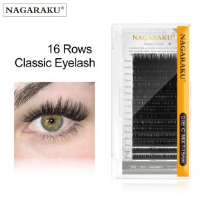 Nagaraku Klasik Tekli İpek Kirpik Mix Length