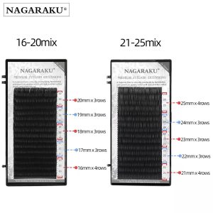 Alternative view of Nagaraku First Generation Materyal Klasik Mix İpek Kirpik(Old Package)