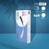 STALEKS EXPERT 20 papmAm mix Düz törpüleme için çift taraflı yumuşak tabanlı değiştirilebilir yedek törpüler, 180/240 grit (25 adet)