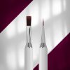 STALEKS EXCLUSIVE 08/03 Çift Taraflı Jel Fırçası 10 mm / Liner 10 mm