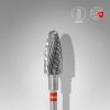 STALEKS EXPERT Solaklar için sert alaşım mısır freze, kırmızı, çap 6 mm, çalışma kısmı 14 mm