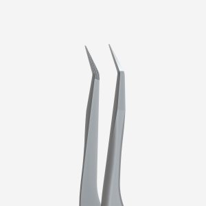 Alternative view of Staleks EXPERT 45 TYPE 8 Çentikli profesyonel kirpik uzatma cımbızı, mini L
