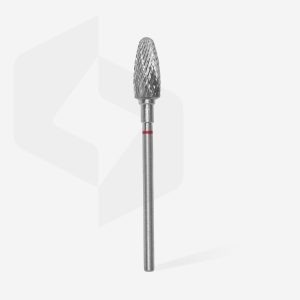 Alternative view of STALEKS EXPERT Sert alaşım mısır frezesi, kırmızı, çap 6 mm, çalışma kısmı 14 mm