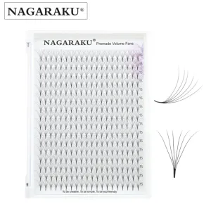 Nagaraku Sivri Taban Hazır Fan İpek Kirpik 320 Fan