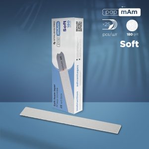 STALEKS EXPERT 20 papmAm Düz törpüleme için yumuşak tabanlı zımpara, 180 grit (25 adet)