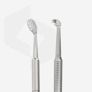 Alternative view of STALEKS EXPERT 20 TYPE 1 Uno kaşığı ve 15 delikli oval komedon kaşığı