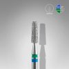 STALEKS EXPERT Elmas freze DUO koni mavi-yeşil, çap 2,5 mm, çalışma kısmı 8 mm