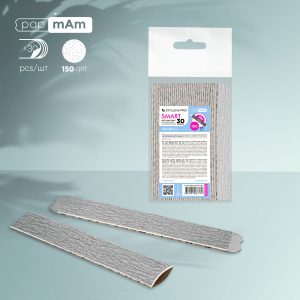 STALEKS SMART 20 papmAm Yumuşak tabanlı düz törpüleme için değiştirilebilir yedek zımparalar, 150 grit (30 adet)