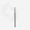 STALEKS EXPERT Sert alaşım koni freze, kırmızı, çap 2,3 mm, çalışma kısmı 8 mm - Görsel 2